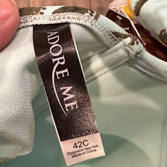 Adore Me Lemon Bikini 42C and XL bottom - Picture 2 of 8